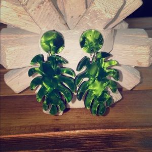 Palm Earrings